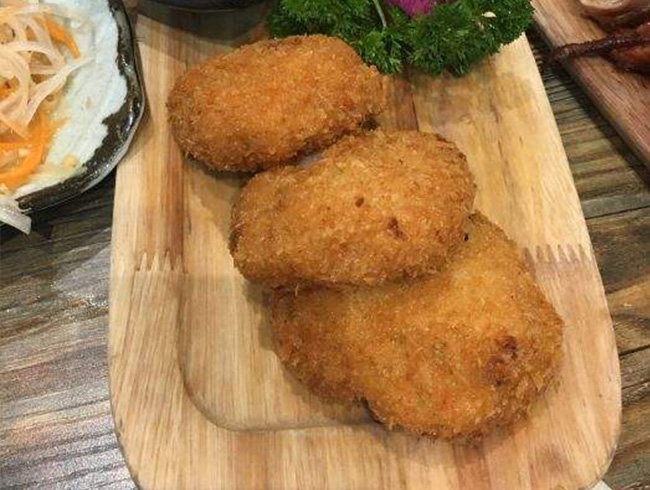 手打虾饼