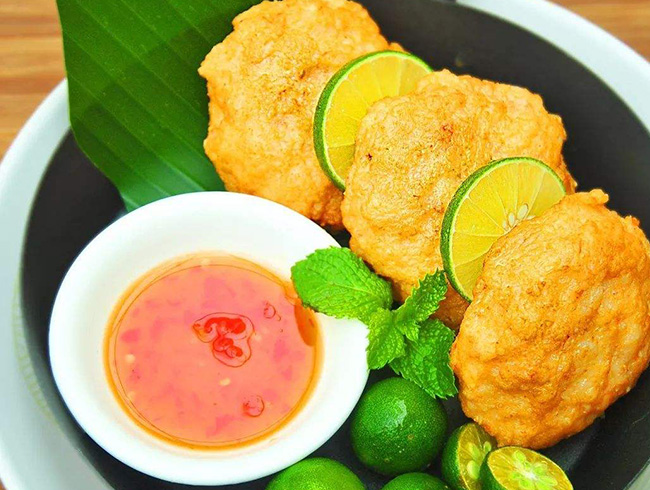 手打虾饼