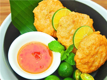 手打虾饼