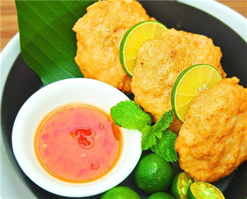 手打虾饼